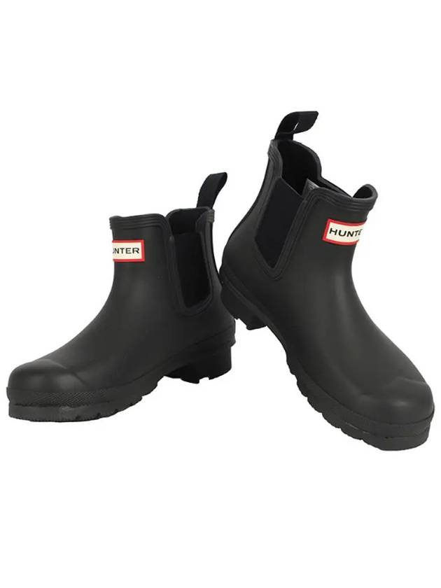 Women's Original Chelsea Rain Boots Black - HUNTER - BALAAN 3