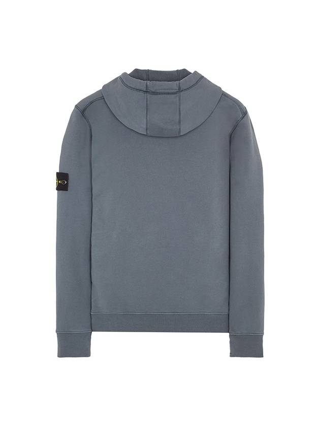 Signature Logo Patch Hoodie Grey - STONE ISLAND - BALAAN 3