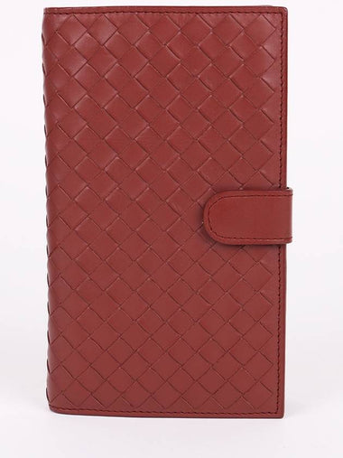 Intrecciato brown mesh long wallet - BOTTEGA VENETA - BALAAN 1