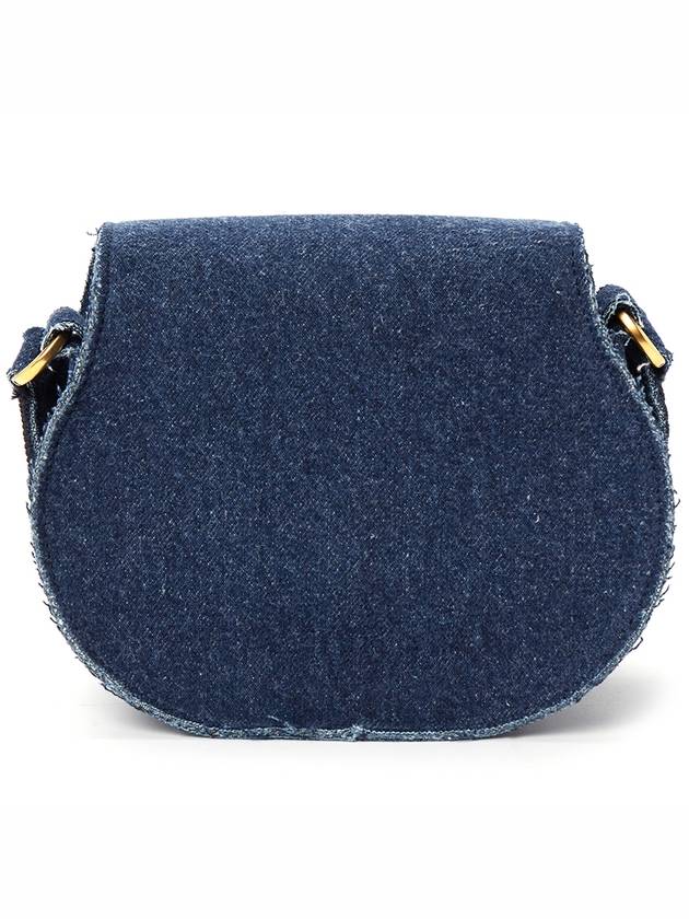 Marcie Saddle Small Shoulder Bag Blue - CHLOE - BALAAN 5