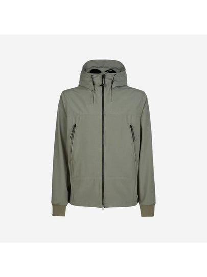 Shell R Goggle Hooded Jacket Green - CP COMPANY - BALAAN 2