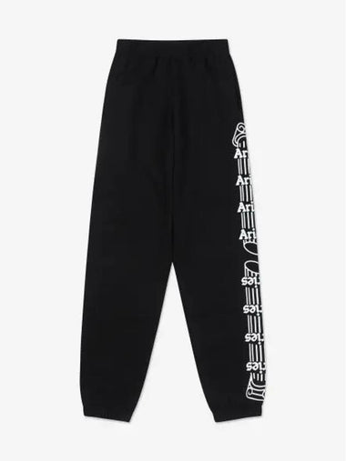 Column Sweatpants Black COAR30001BLK - ARIES - BALAAN 1