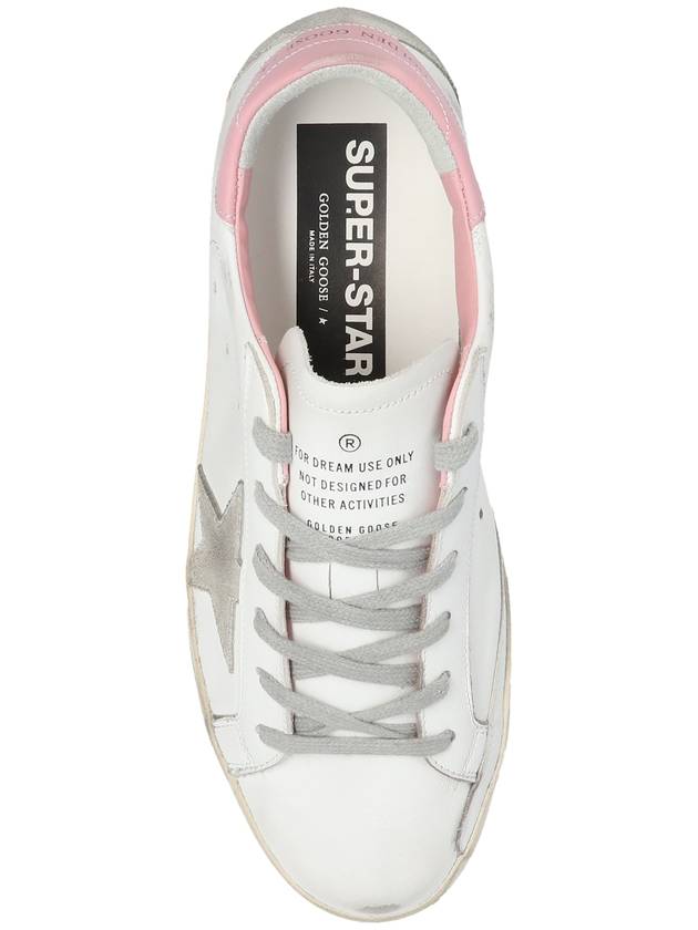 Superstar Pink Tab Low Top Sneakers - GOLDEN GOOSE - BALAAN 7