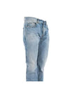 Slim Fit Cotton Jeans Blue - SAINT LAURENT - BALAAN 5