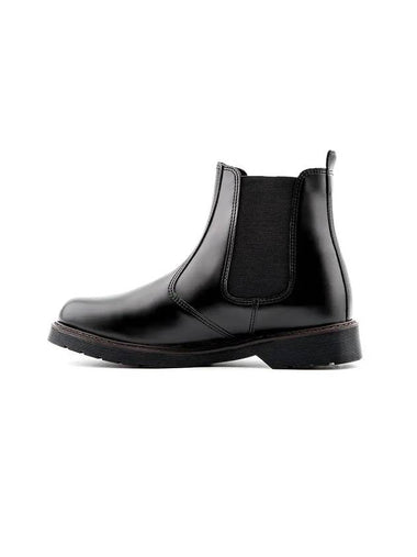 Basic Leather Chelsea Boots Lucy Black - BSQT - BALAAN 1