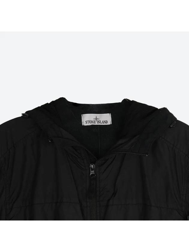 Garment Dyed Crinkle Reps R-Nylon Jacket Black - STONE ISLAND - BALAAN 5