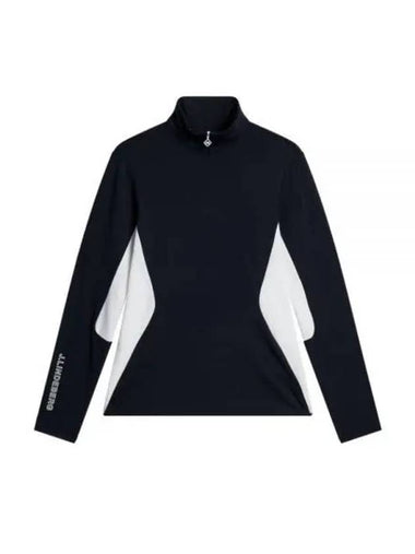 Cookies Mid Layer Zip-Up Jacket Navy - J.LINDEBERG - BALAAN 1