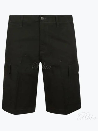 Regular Cargo Shorts Black - CARHARTT WIP - BALAAN 2