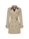 Chelsea Cotton Trench Coat Beige - BURBERRY - BALAAN 2