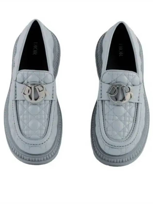 Buffalo Leather Loafers Grey - DIOR - BALAAN 2