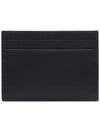 Monogram Caviar Leather Card Wallet Black - SAINT LAURENT - BALAAN 5