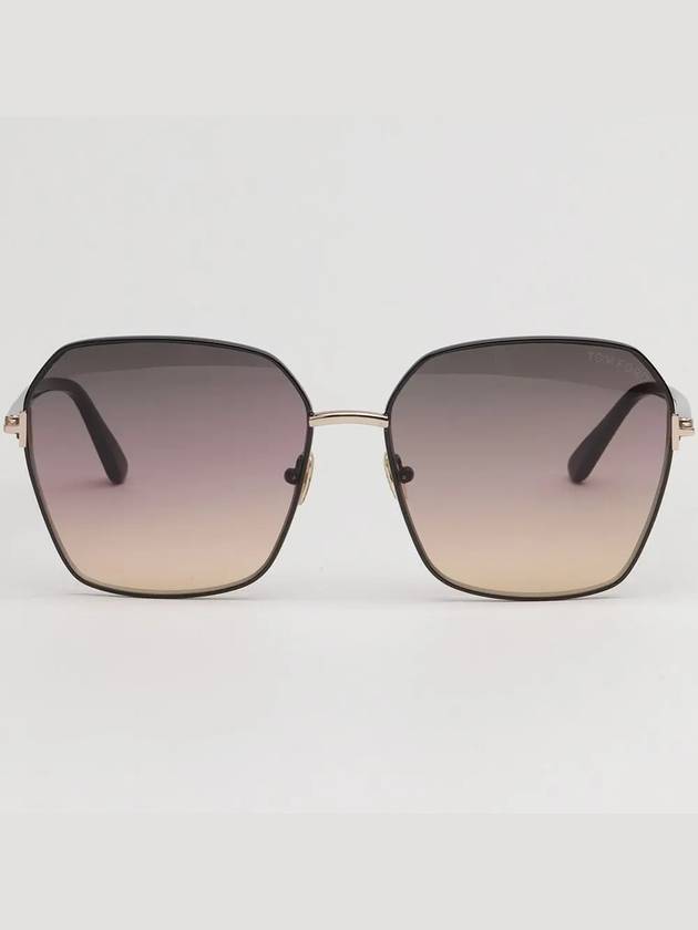 Sunglasses TF839 01B Claudia 02 Men Women Oversized - TOM FORD - BALAAN 3