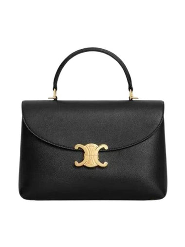 Medium Nino Supple Calfskin Cross Bag Black - CELINE - BALAAN 1