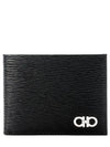 ID Window Gancini Half Wallet Black - SALVATORE FERRAGAMO - BALAAN 2