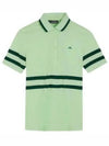 Women's Moira Polo Shirt Patina Green - J.LINDEBERG - BALAAN 2