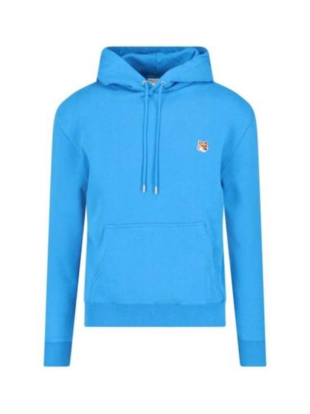 Fox Head Patch Regular Hoodie Light Blue - MAISON KITSUNE - BALAAN 2