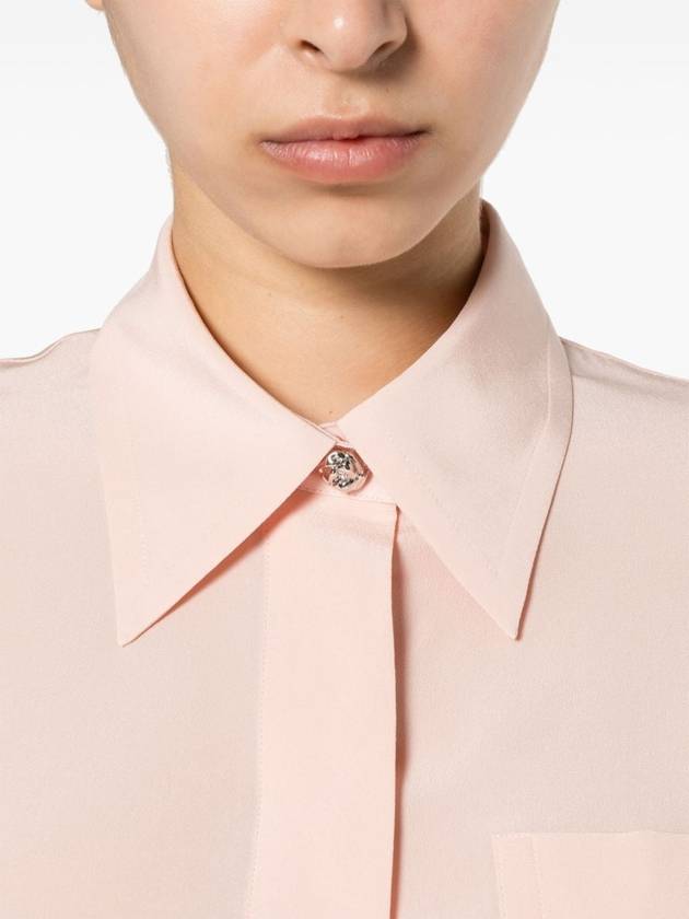 Long Sleeve T-Shirt RW SI0109 5735 P24 520 PINK - LANVIN - BALAAN 5