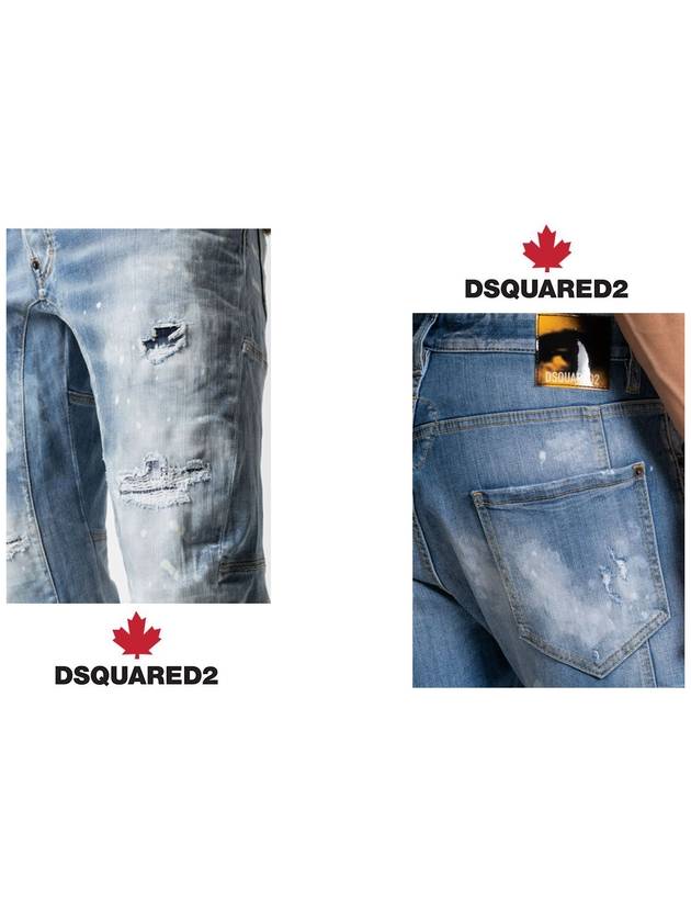 Men's Tidy Biker Jeans Blue - DSQUARED2 - BALAAN 6