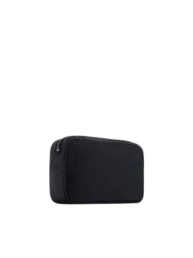 Kiton logo patch clutch bag UBA0052N010870100C NERO - KITON - BALAAN 3