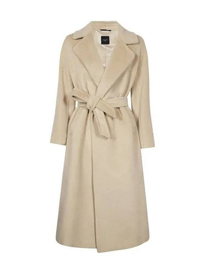 TEMPERA Belted Wool Coat Light Beige 2425016102 023 - MAX MARA - BALAAN 2