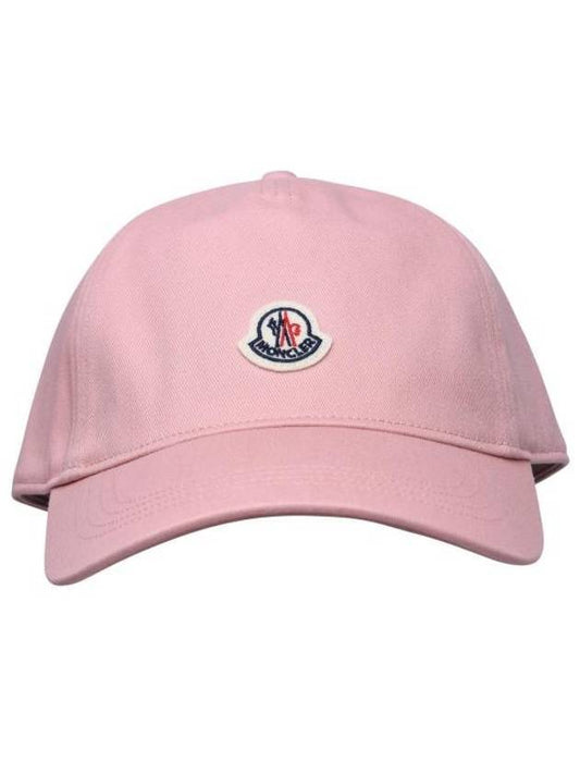 Logo Ball Cap Light Pink - MONCLER - BALAAN 1
