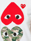 23SS Play Heart Print TShirt P1T247 1 - COMME DES GARCONS - BALAAN 6