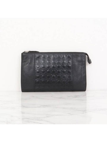 Ferragamo Florence Gancini clutch bag 240865 - SALVATORE FERRAGAMO - BALAAN 1