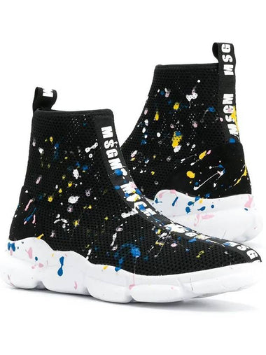 11th Anniversary Paint Spot Socks Sneakers 2442MDS15 010 - MSGM - BALAAN 1