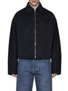 Puffer Blouson Tech Nylon Zip Up Jacket Black - BOTTEGA VENETA - BALAAN 4