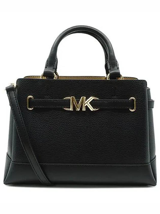 Reed Center Zipper Belt Satchel Bag 35S3G6RS1T BLACK - MICHAEL KORS - BALAAN 1