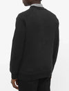 Chillax Fox Patch Classic Sweatshirt Black - MAISON KITSUNE - BALAAN 4