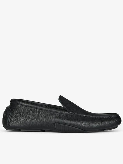 Mr G Driver Leather Loafers Black - GIVENCHY - BALAAN 2