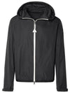 Clapier Zip Up Hoodie Black - MONCLER - BALAAN 1