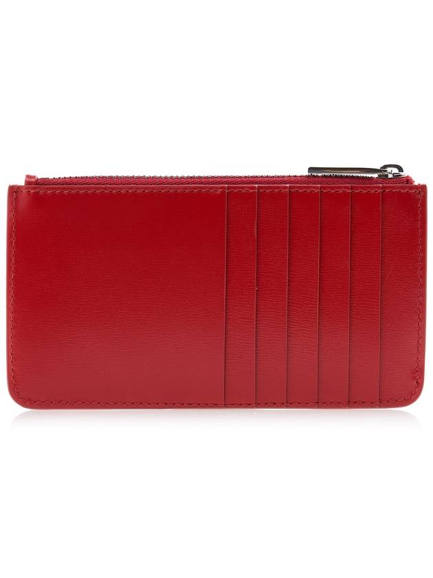 Women's Gancini Card Holder 22 0629 FLAME RED 0770867 - SALVATORE FERRAGAMO - BALAAN 3