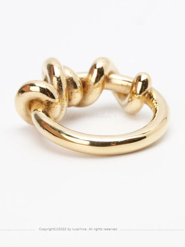 eco brass ring twist 1016hva - JIL SANDER - BALAAN 3