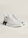 Men's Bouncing Sneakers White Black Mesh H232856ZH90410 - HERMES - BALAAN 2