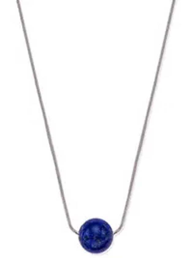 Roca Lulu Lapis Lazuli Necklace Silver Blue - BE/GINS - BALAAN 1