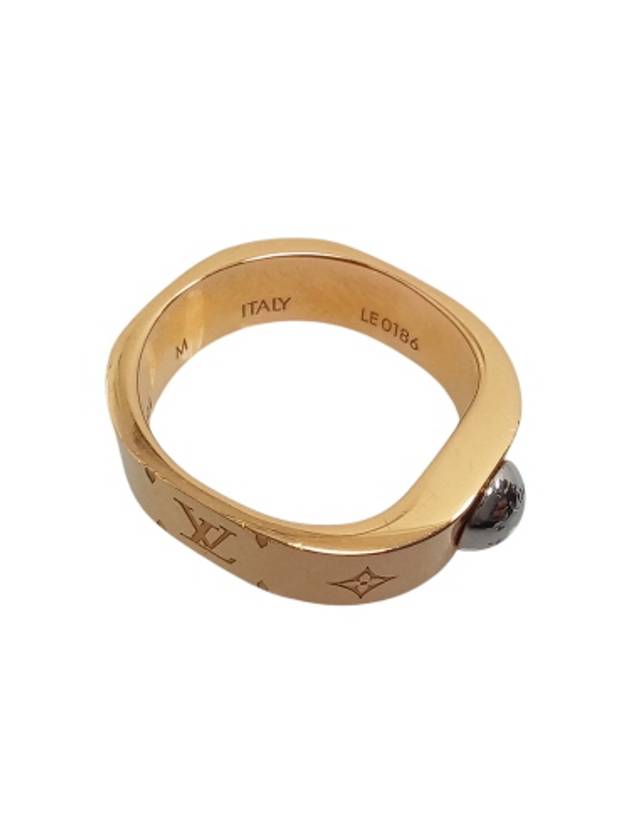 M00214 Nanogram gold ring M No 13 - LOUIS VUITTON - BALAAN 4