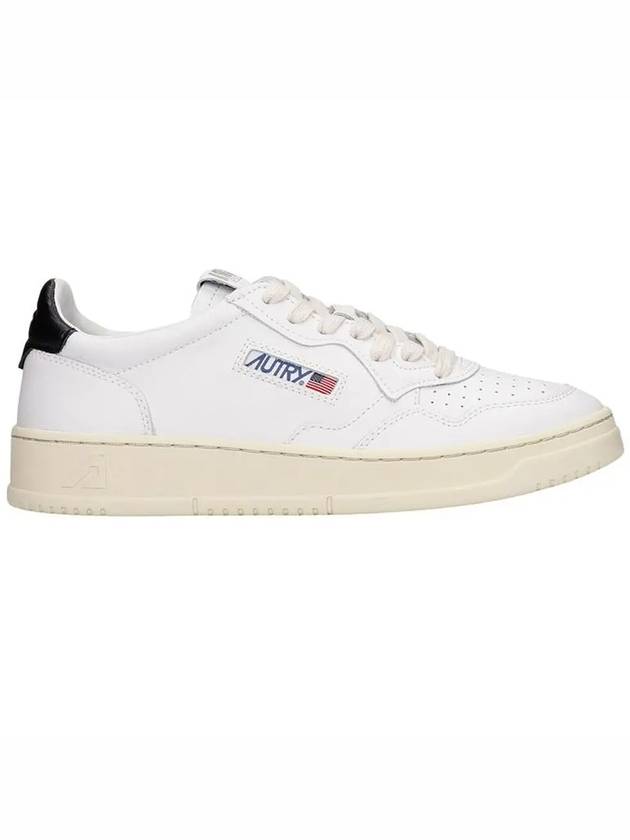 Medalist Goatskin Low Top Sneakers White - AUTRY - BALAAN 3