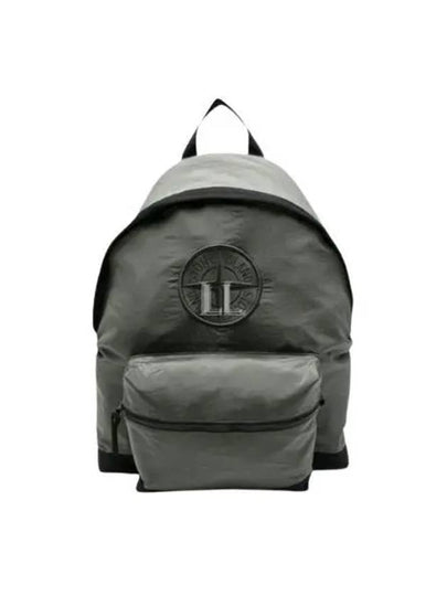 Compass Logo Nylon Backpack Green - STONE ISLAND - BALAAN 2