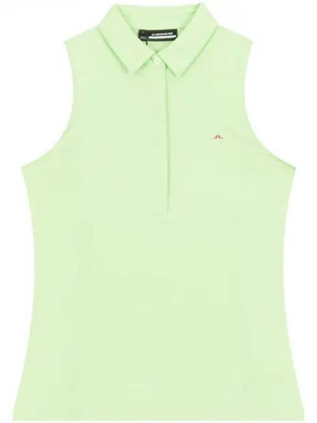 Golf Women s Wear Clothing Sleeveless Polo Shirt T Dena Top Paradise Green GWJ09009M073 Domestic Product GQN124061199179 - J.LINDEBERG - BALAAN 1