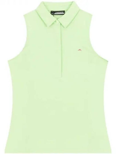 Genuine Women s Dena Sleeveless Top Paradise Green GWJT09009 M073 - J.LINDEBERG - BALAAN 2