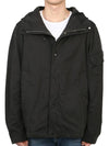 Polyester Blend Jacket Black - TEN C - BALAAN 5