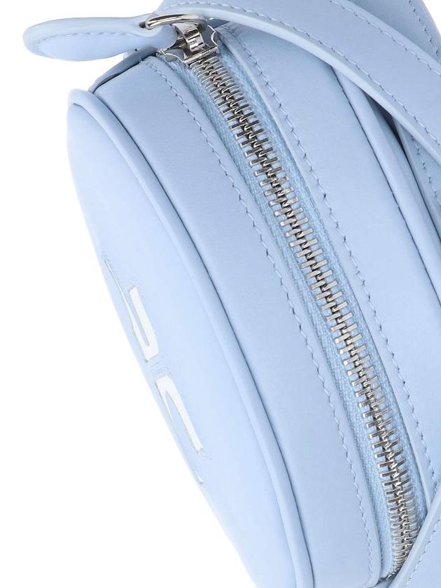 Re-Edition Circle Leather Cross Bag Blue - COURREGES - BALAAN 6