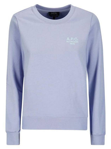 Skye Logo Sweatshirt Lilac - A.P.C. - BALAAN 1