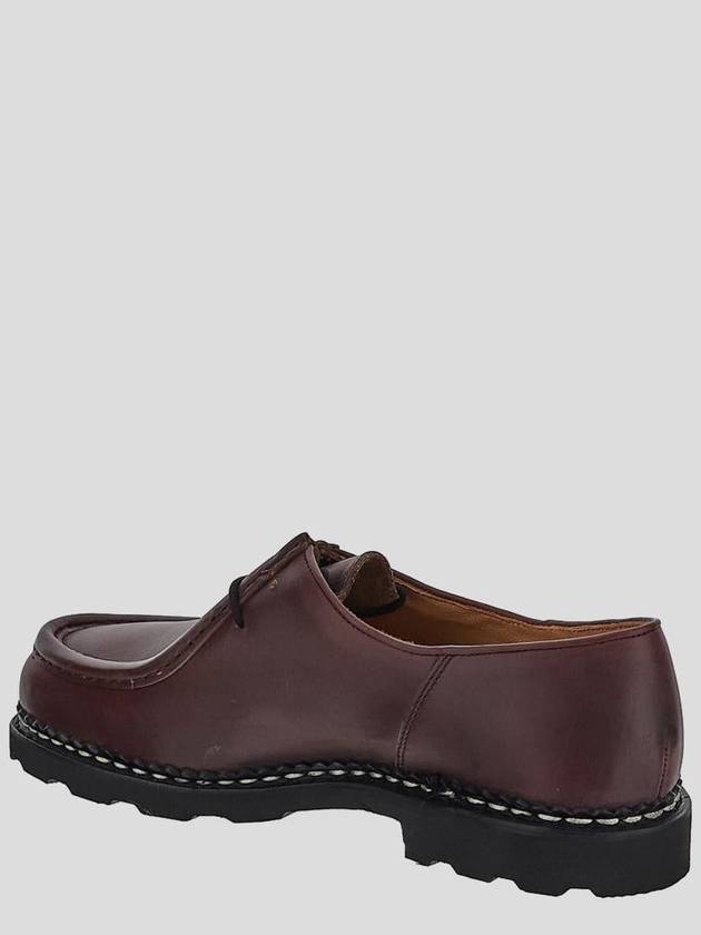 Marche Leather Loafers Burgundy - PARABOOT - BALAAN 4