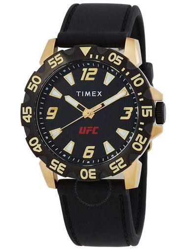 Timex UFC Champ Quartz Black Dial Men's Watch TW2V84400 - TIMEX - BALAAN 1