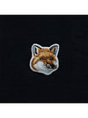 Fox Head Patch Regular Sweatshirt Black - MAISON KITSUNE - BALAAN 4