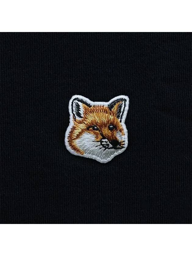 Fox Head Patch Regular Sweatshirt Black - MAISON KITSUNE - BALAAN 4