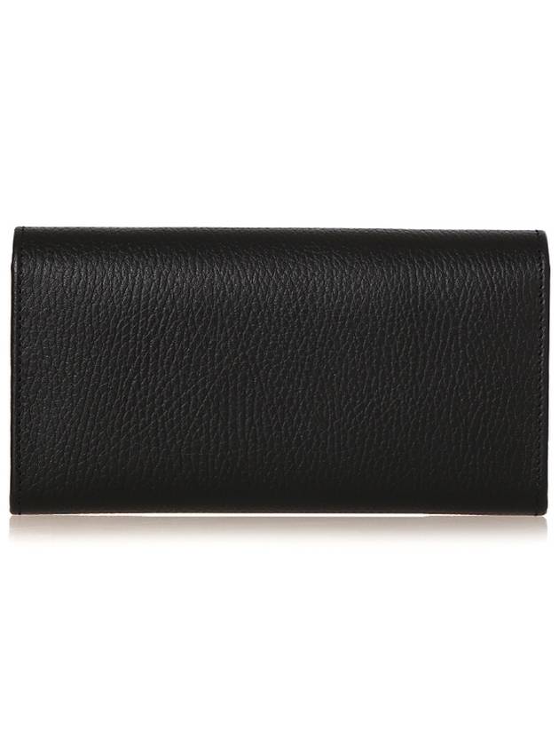 GG Interlocking Long Wallet Black - GUCCI - BALAAN 4